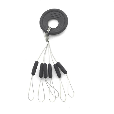 Black Oval Stopper Fishing Bobber Float