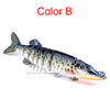 Sections Pike Fishing Lure