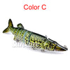 Sections Pike Fishing Lure