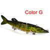 Sections Pike Fishing Lure