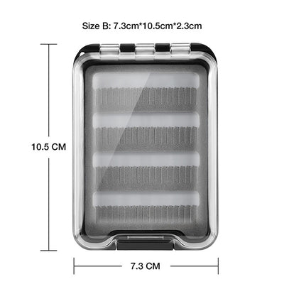 Waterproof Silt Plastic Portable Fly Box